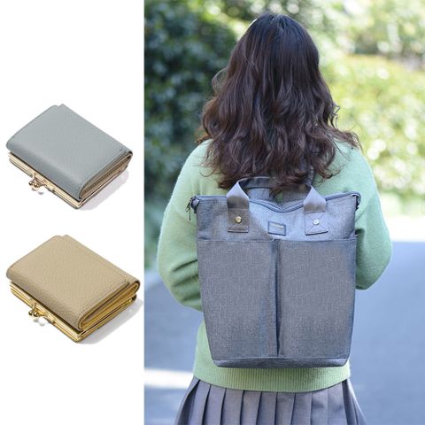 【WHOSE BAG】大容量麻衣布多功能男女後背包 NO.KK002