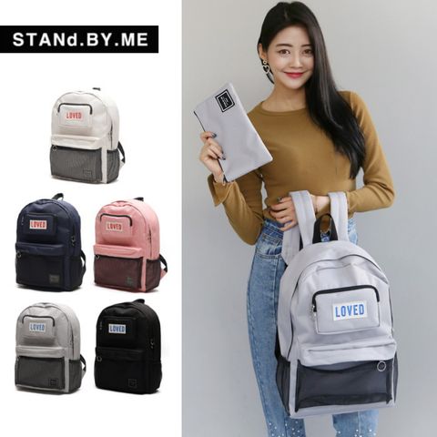 WHOSE BAG 正韓STANd.BY.ME大容量防潑水後背包 男 女 包包 筆電背包 雙肩包 NO.SBM154