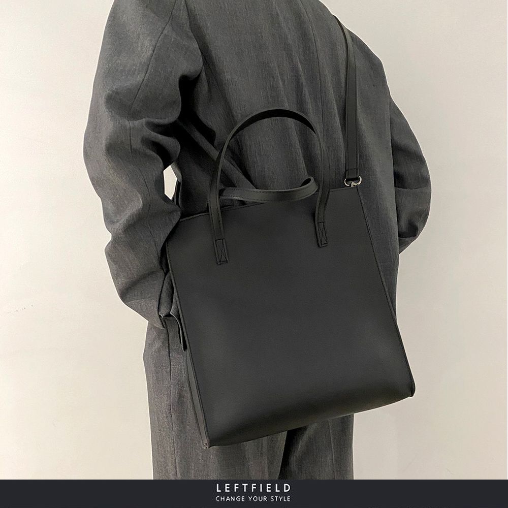 WHOSE BAG 韓國製 方形皮革兩用背包 手提包 側背包 斜背包 男 女 包包 肩背包 單肩包 NO.LF1177