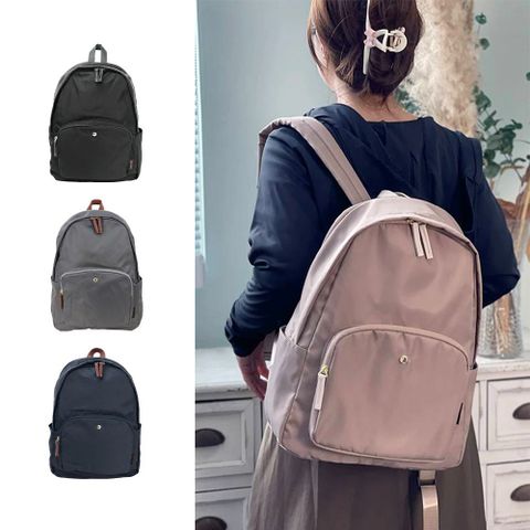 【WHOSE BAG】日系多隔層防潑水後背包 男包 女包 電腦包