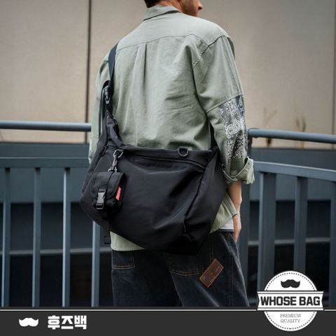 【WHOSE BAG】百搭復古丹寧牛仔布迷你側背包 斜背包 手提包 女包