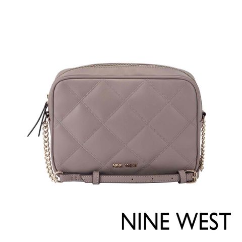 NINE WEST MADISEN 菱格方包-可可棕(559569)