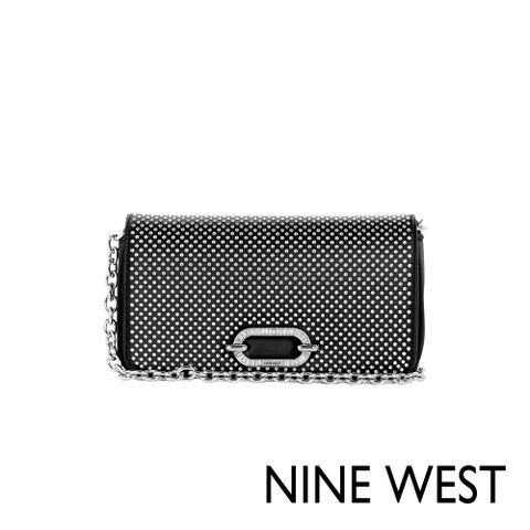 NINE WEST AVIVA經典晚宴鍊帶包-黑色(140878)