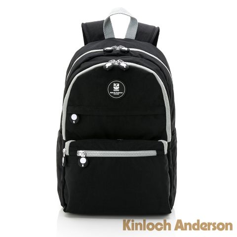 【Kinloch Anderson】迷霧森林 大容量後背包-黑色