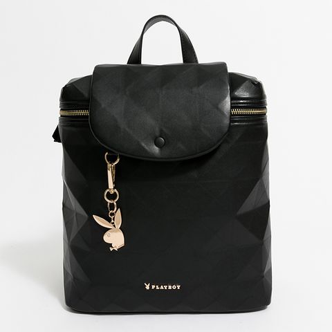 PLAYBOY - 後背包  Quiet Luxury系列 - 黑色