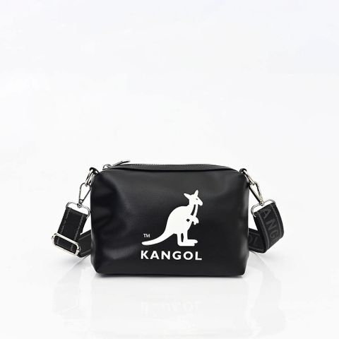 【KANGOL】皮製小側包-6255171520
