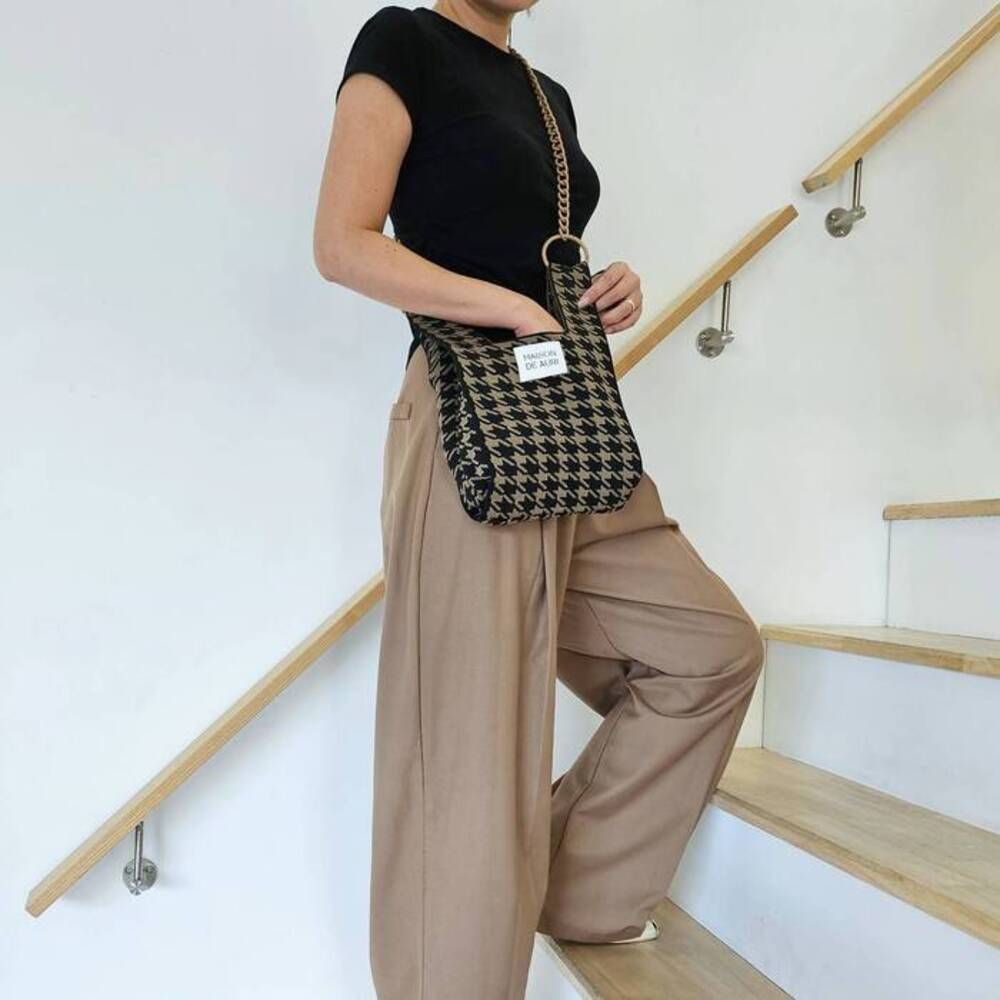 Maison de Auri 針織提包背帶/ Strap 背帶/ Chain 鏈背帶 杏色