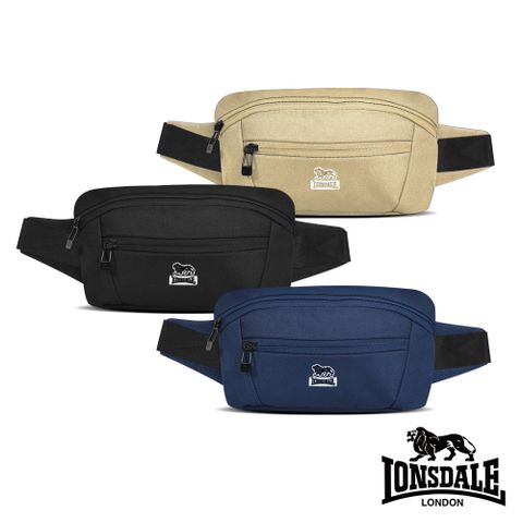 【LONSDALE 英國小獅】率性潮流系列-腰包/肩包 LD1612