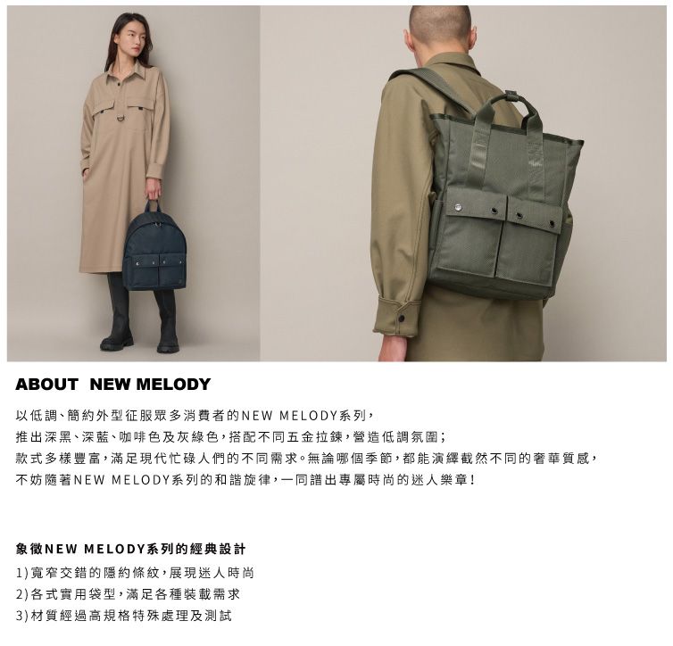 PORTER INTERNATIONAL 低調奢華MELODY系列11723-030125 - PChome 24h購物