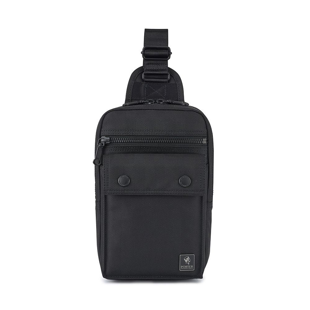 PORTER INTERNATIONAL 低調奢華 MELODY系列 單肩包  (黑色)