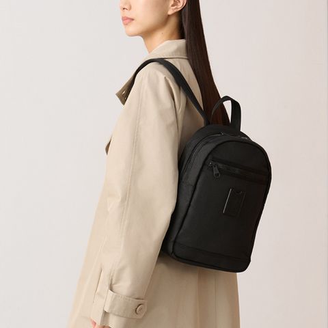 PORTER INTERNATIONAL 經典復古 LUXY系列 後背包 (全黑)