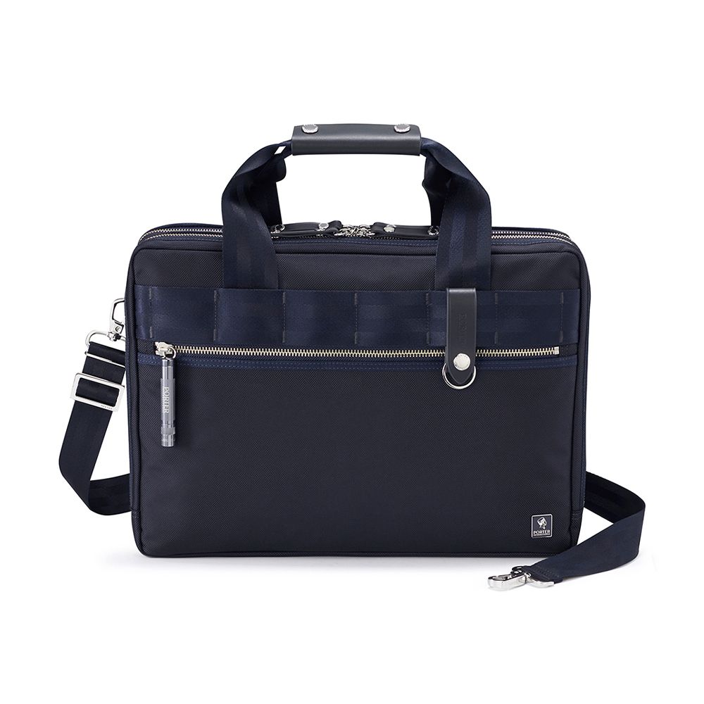 PORTER INTERNATIONAL 自信經典 NEW HEAT系列 公事包  (深藍色)