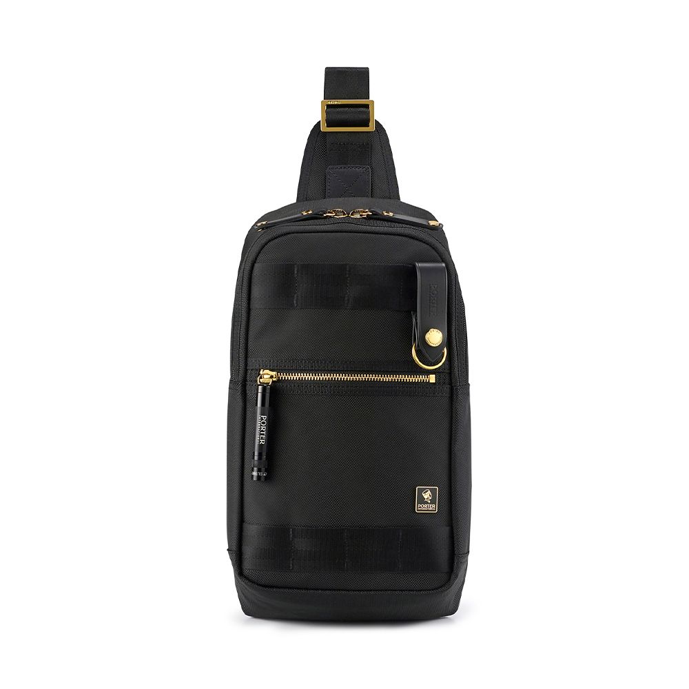 PORTER INTERNATIONAL 自信經典 NEW HEAT系列 單肩包 (黑色)