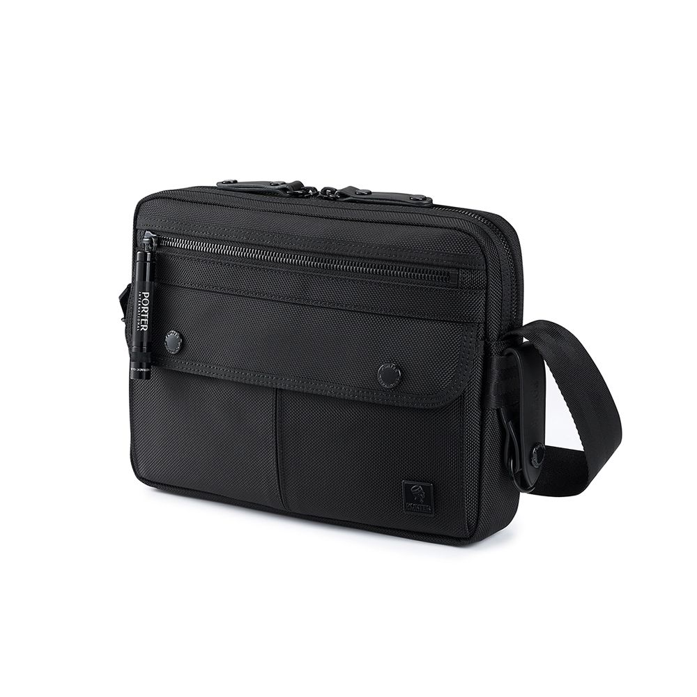 PORTER INTERNATIONAL 自信經典 NEW HEAT系列 斜背包 (黑色)