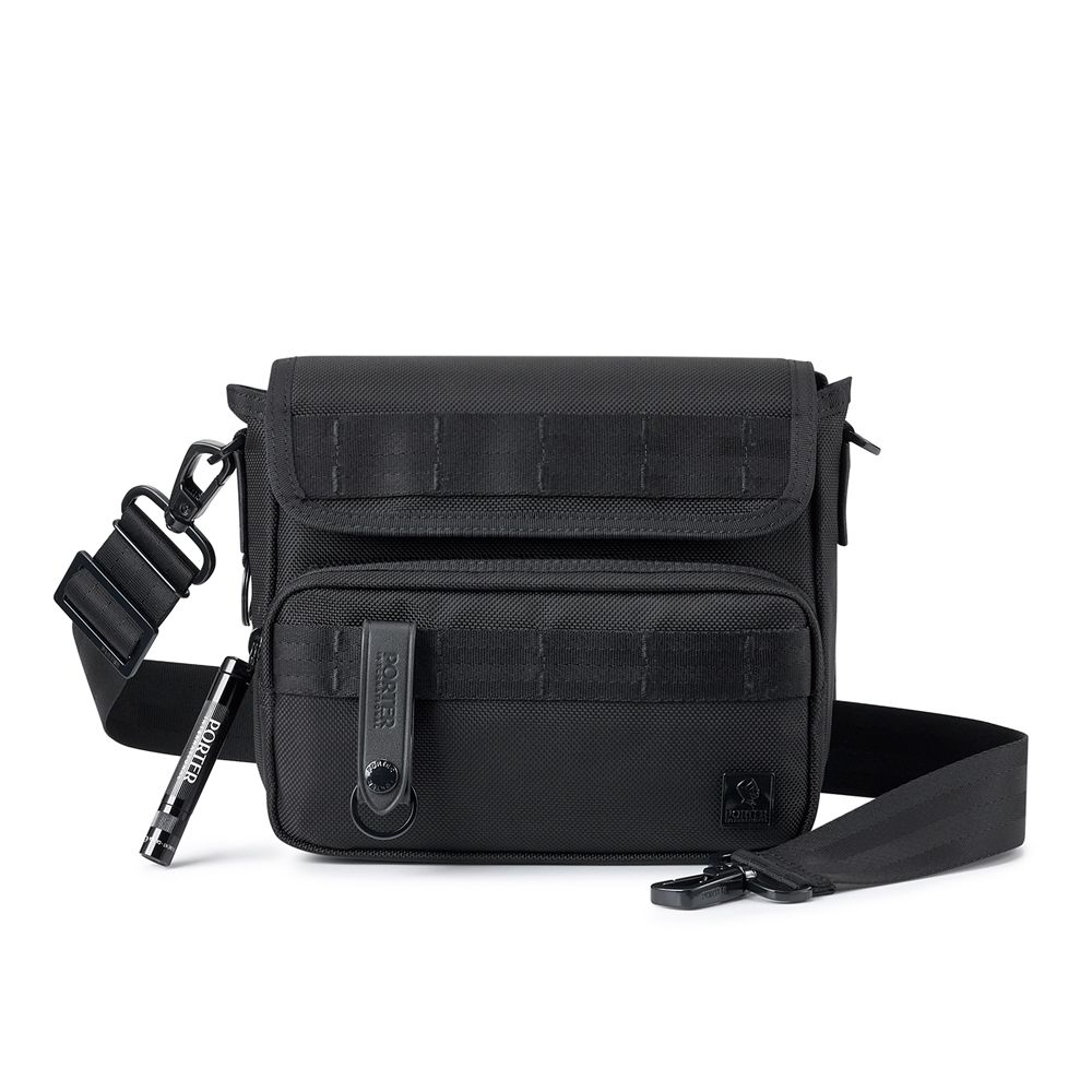 PORTER INTERNATIONAL 自信經典 NEW HEAT系列 斜背包 (黑色)