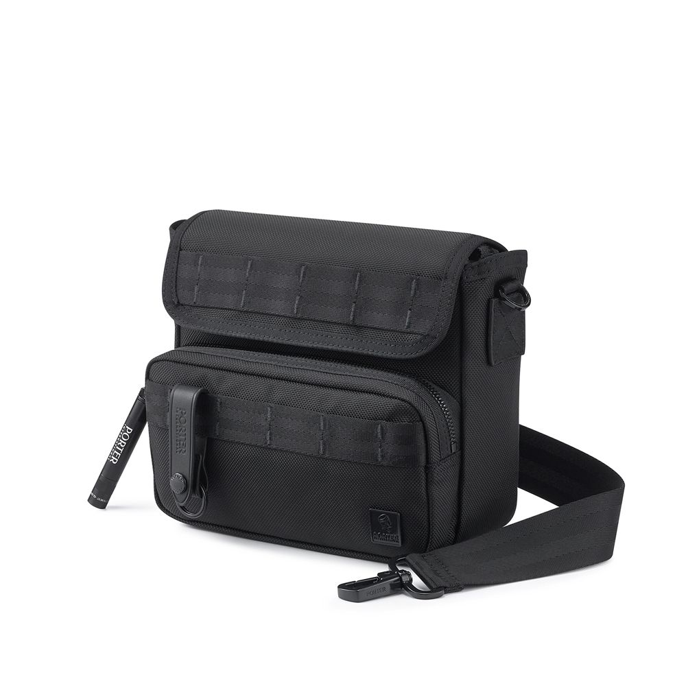 PORTER INTERNATIONAL 自信經典 NEW HEAT系列 斜背包 (黑色)