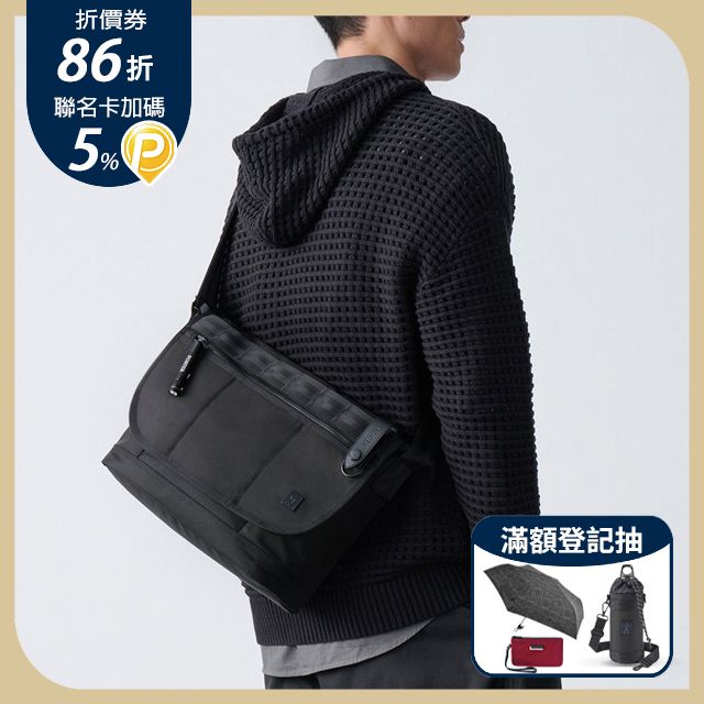 PORTER INTERNATIONAL 自信經典 NEW HEAT系列 斜背包 (黑色)