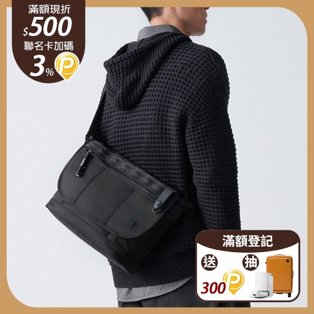 PORTER INTERNATIONAL 自信經典 NEW HEAT系列 斜背包 (黑色)