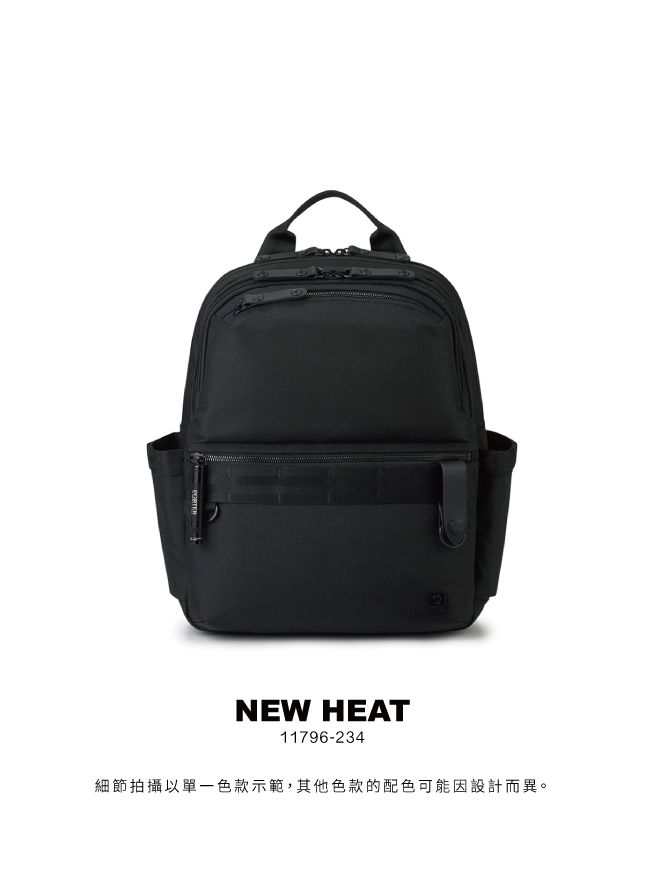 NEW HEAT11796-234細節拍攝以單一色款示範,其他色款的配色可能因設計而異。