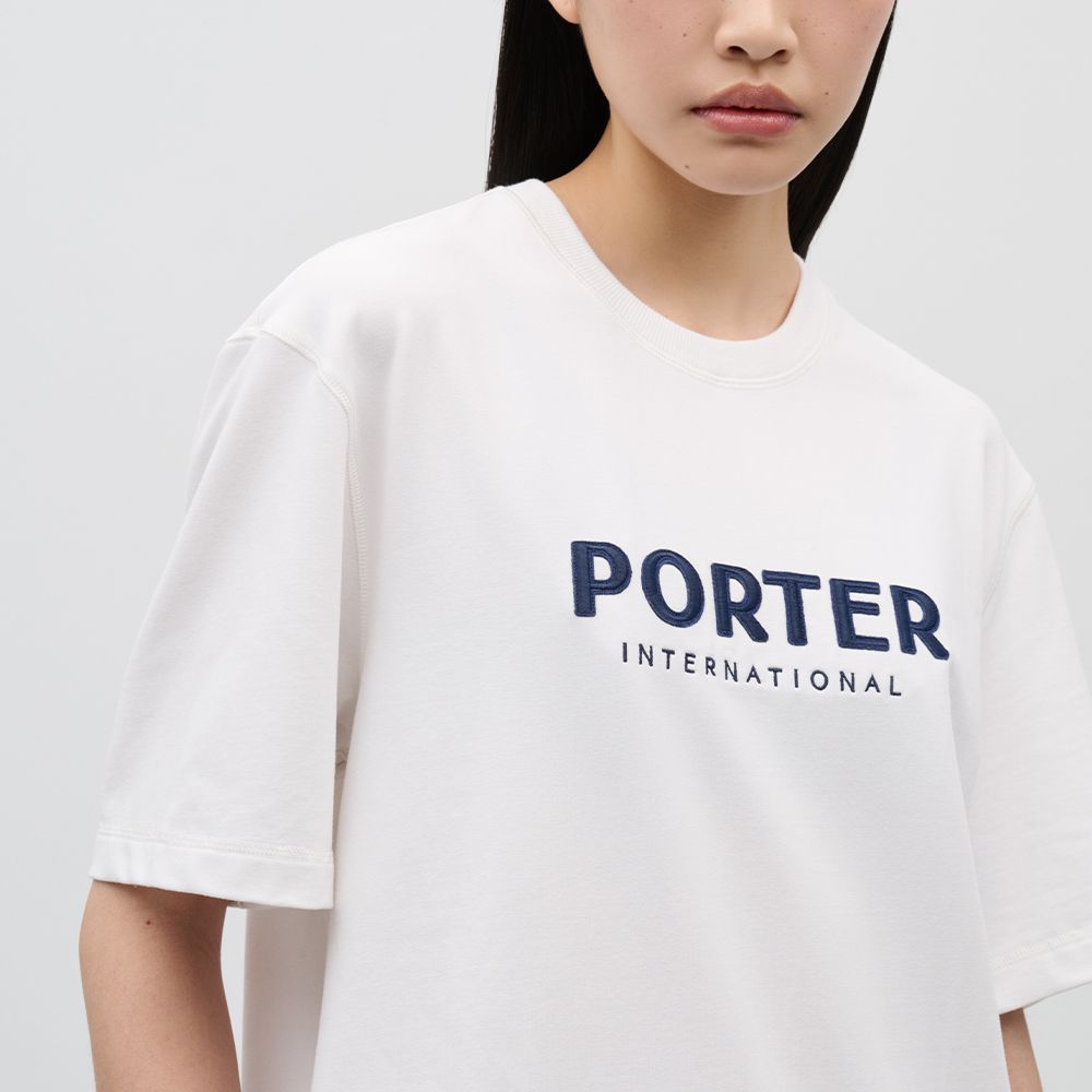 PORTER INTERNATIONAL Classic Logo Tee (白色)