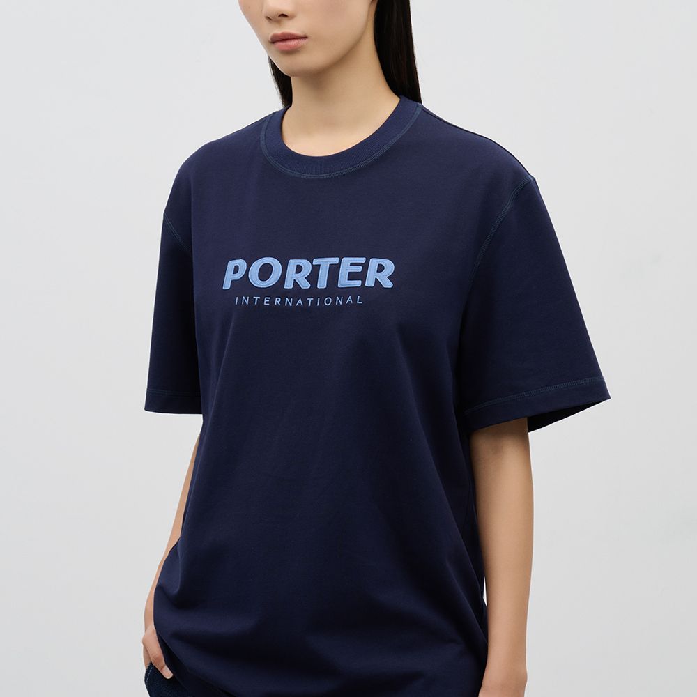 PORTER INTERNATIONAL Classic Logo Tee (藍色)