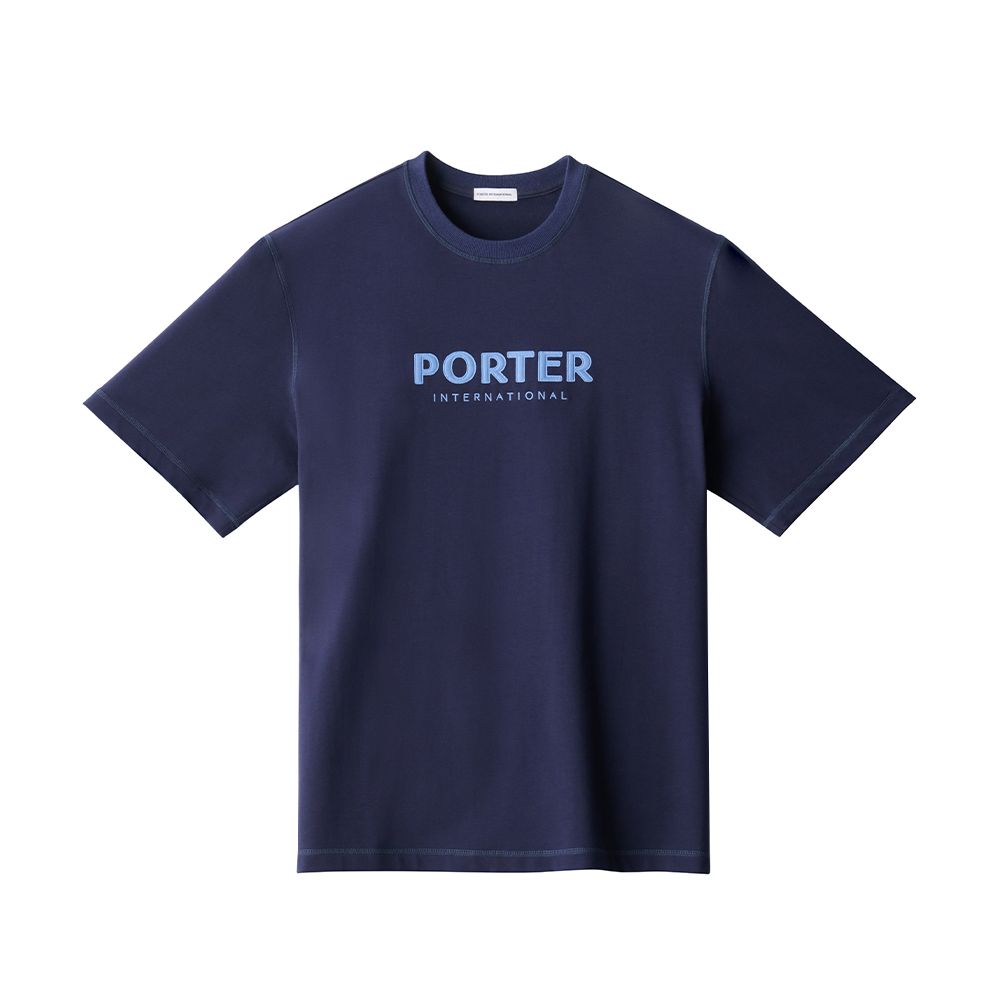 PORTER INTERNATIONAL Classic Logo Tee (藍色)