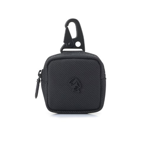 PORTER INTERNATIONAL MINI POUCH迷你萬用包(斜紋-黑)