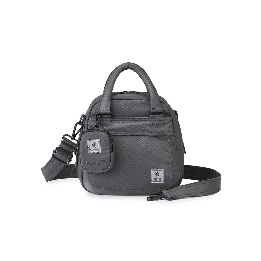 PORTER INTERNATIONAL 充裕隨行 HARBOR系列 手提包 (灰色)