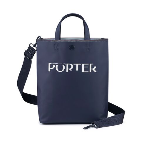 PORTER INTERNATIONAL 復古新穎 GAP系列 托特包 (藍色)