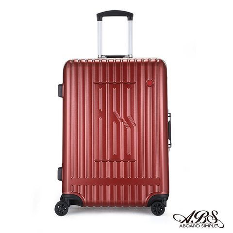 ABS愛貝斯 29吋 旅行箱 鋁本框 (酒紅) 99-054A