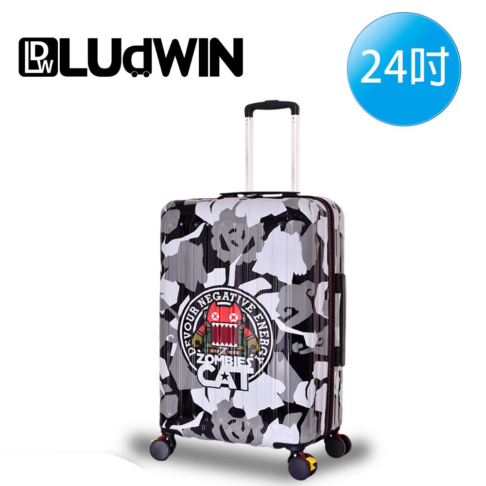LUDWIN 路德威 設計款24吋行李箱(4款可選)