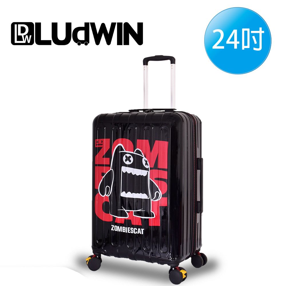 LUDWIN 路德威 設計款24吋行李箱(4款可選)
