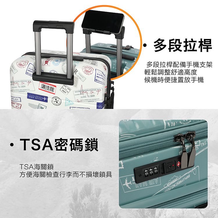 TOPMAST 毛線貓 20吋 前開式行李箱 電腦箱 防爆拉鍊 可擴充 乾溼收納(3色任選)