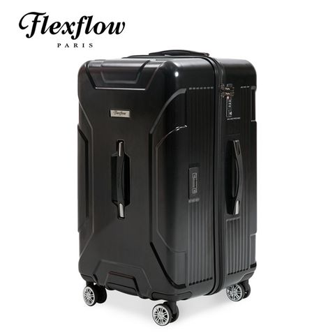 29型行李箱Flexflow 原色黑 29型 特務箱 智能測重 防爆拉鍊旅行箱 南特系列 29型行李箱