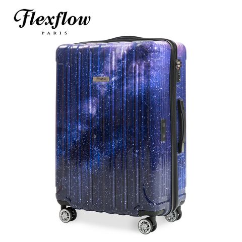 Flexflow 29吋行李箱 璀璨星空票 29吋 智能測重 可擴充拉鍊 防爆拉鍊旅行箱 里爾系列 29吋行李箱