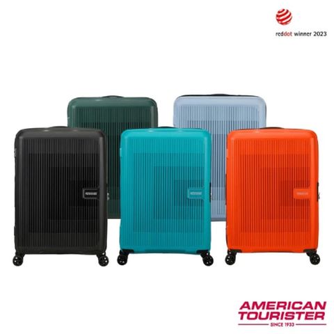 美國旅行者 AMERICAN TOURISTER 24吋 AEROSTEP 立體漸層可擴充PP輕盈行李箱(多色可選)