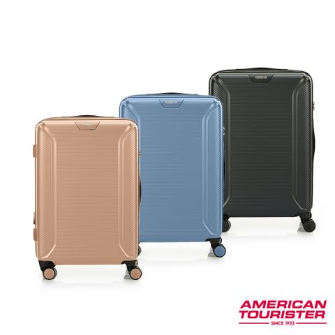 American Tourister 美國旅行者 24吋 ROBOTECH 可擴充大容量輕量PC防盜拉鍊行李箱/旅行箱(多色可選)