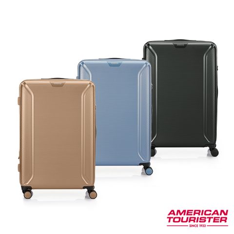 AMERICAN TOURISTER美國旅行者 28吋 ROBOTECH 輕量可擴充PC防盜拉鍊飛機輪行李箱(多色可選)