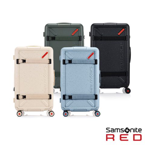 Samsonite RED TOIIS XP 27吋 戶外潮流多功能可擴充PC滾珠軸承飛機輪行李箱/胖胖箱(多色可選)