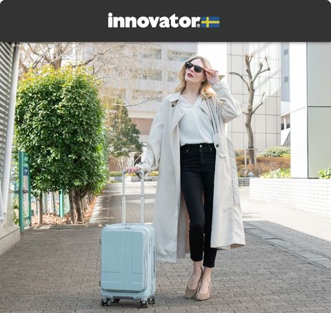 innovator 雙前開煞車拉桿箱 19吋旅行箱 登機箱