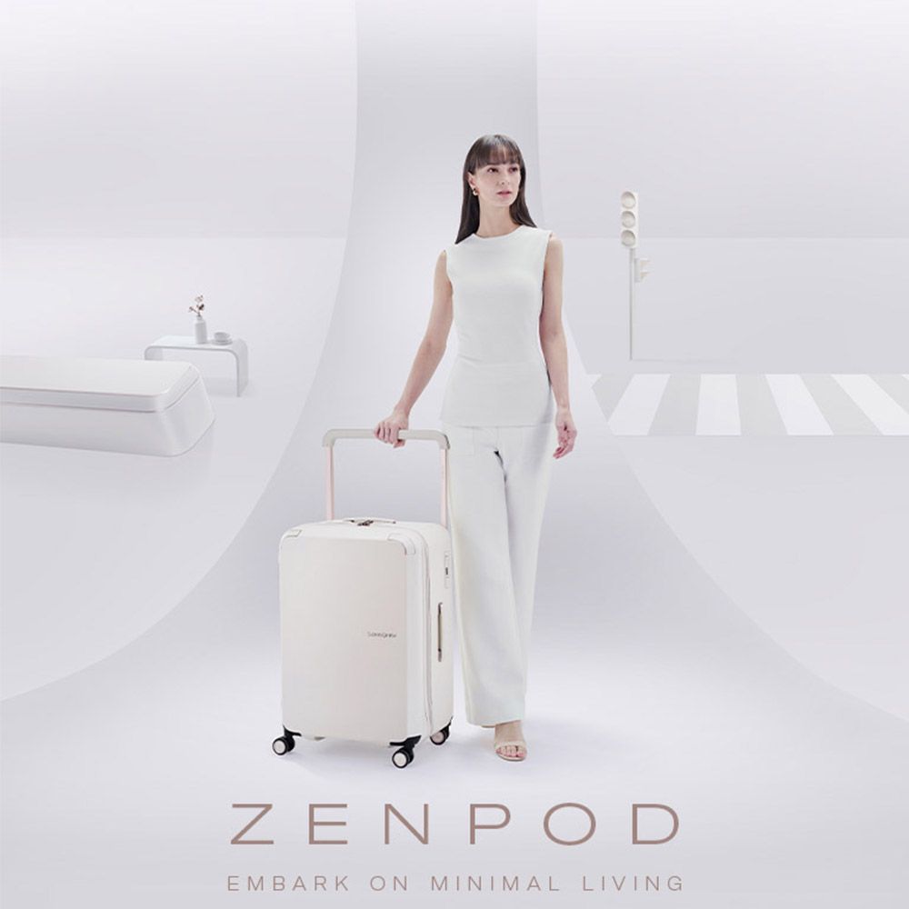 Samsonite 新秀麗 20吋 ZENPOD 寬拉桿2/8開闔PC防盜拉鍊煞車雙輪行李箱(多色可選)