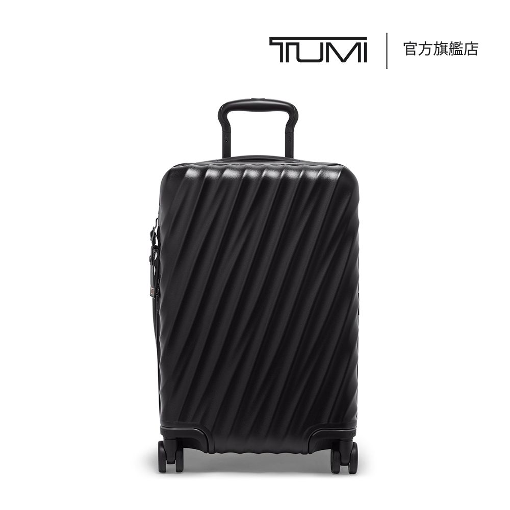 TUMI 19 Degree 國際長程航線可擴展空間 21 吋登機箱 - 黑色絲紋