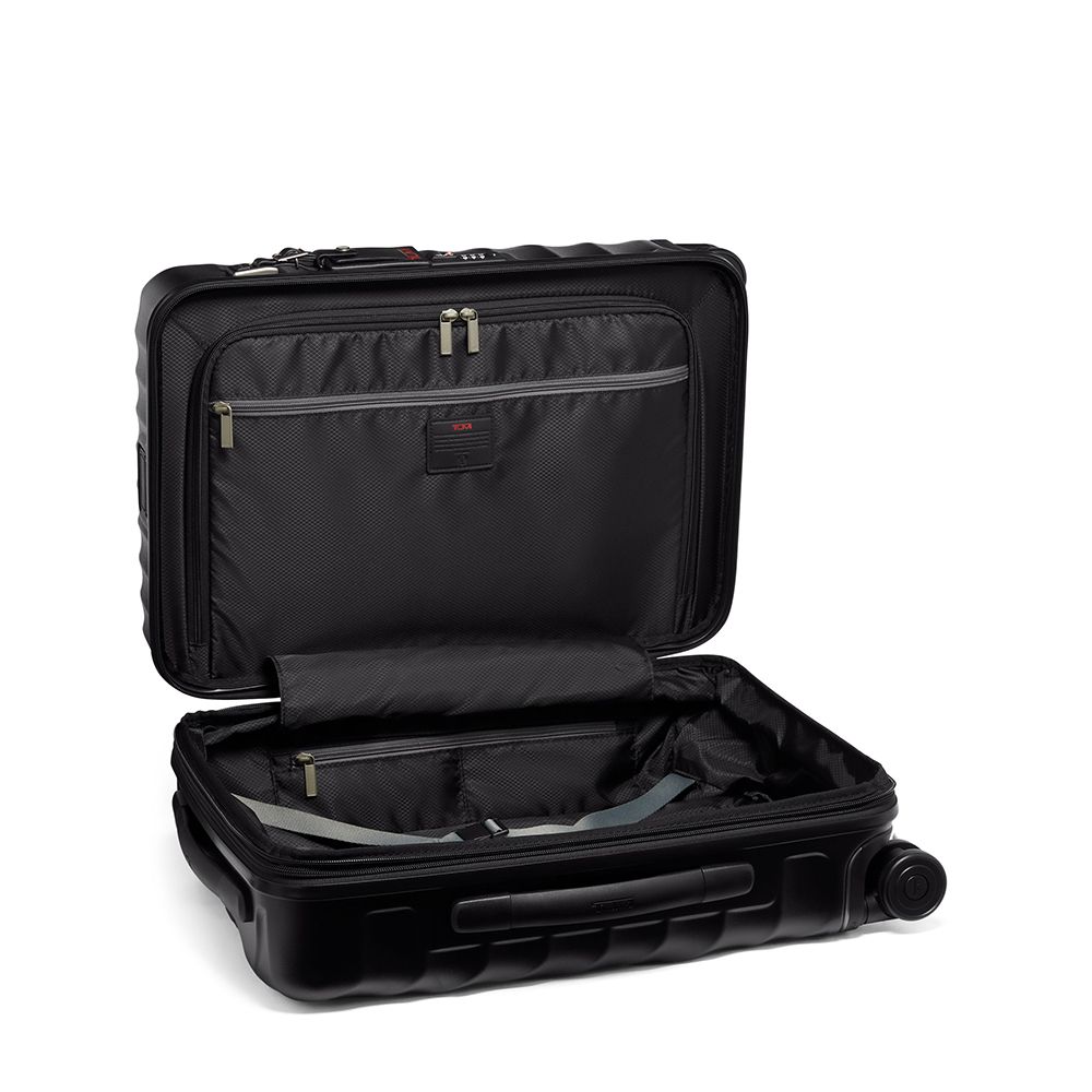 TUMI 19 Degree 國際長程航線可擴展空間 21 吋登機箱 - 黑色絲紋