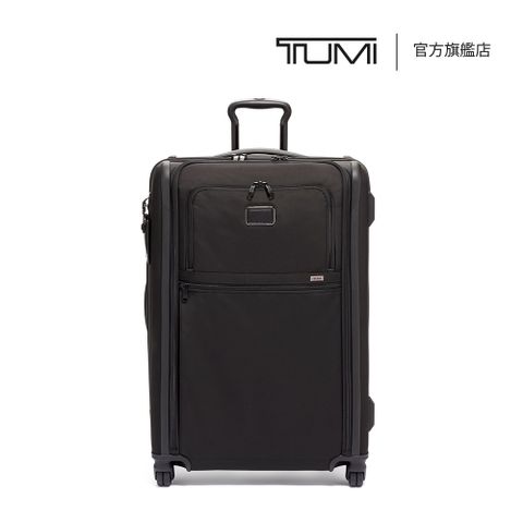 TUMI Alpha 長途旅行托運 29 吋彈道尼龍可擴展行李箱 - 黑