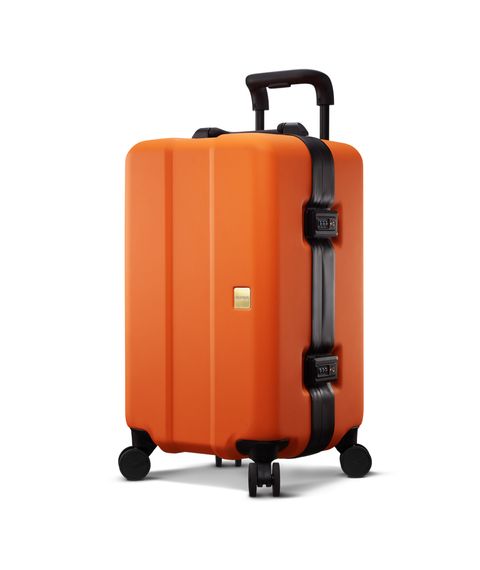 OUMOS Container Orange Clémentine 45L 寬版鋁框行李箱 (原廠公司貨)
