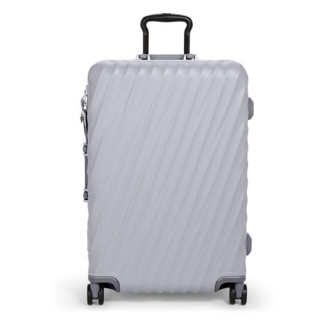 TUMI 19 Degree 26 吋國際四輪托運行李箱 - 珍珠灰紋理 ( TSA 鋁框版 )