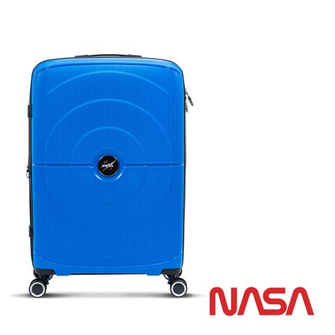 NASA SPACE 漫遊太空 科技感輕量20吋行李箱/登機箱-星空藍 NA20004
