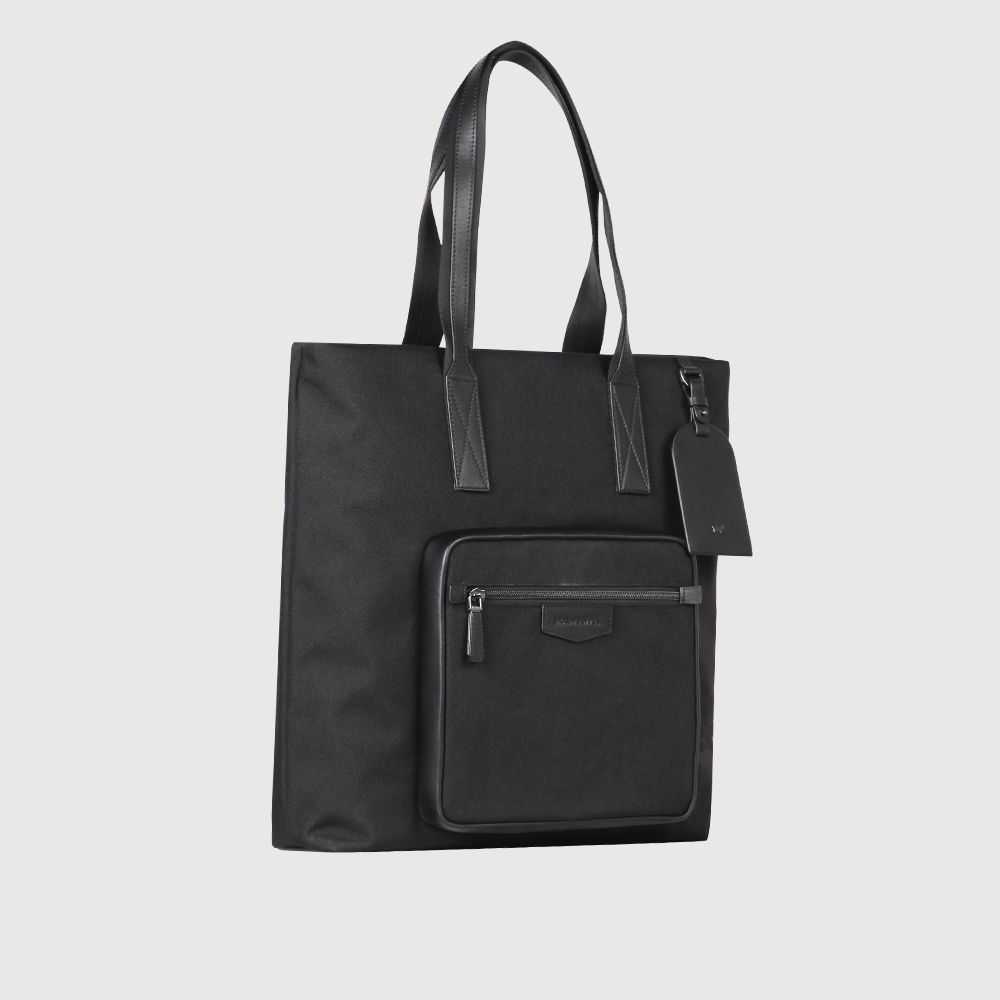 BRAUN BUFFEL 德國小金牛 台灣總代理 吉普 托特包-黑色/BF535-58-BK