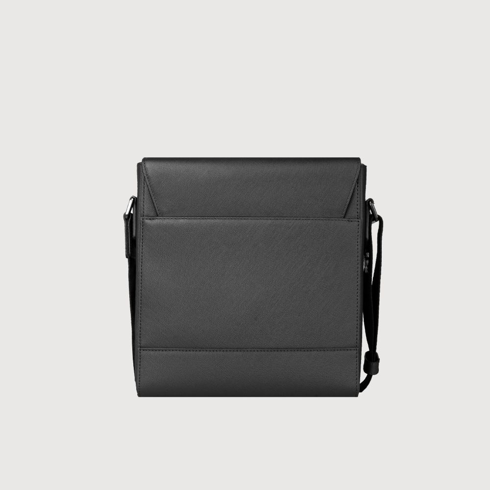 BRAUN BUFFEL 德國小金牛 台灣總代理 巴雷特 直式斜背包-黑色/BF546-17-BK