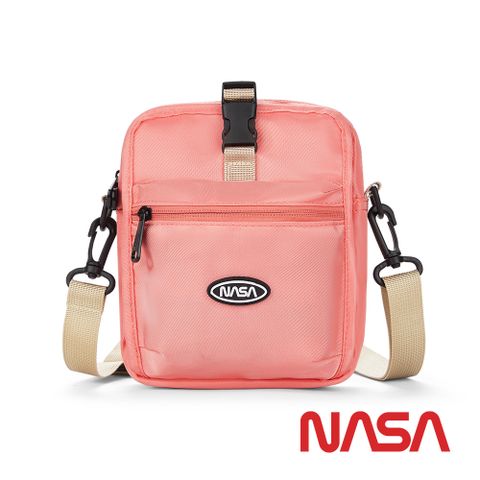 NASA SPACE 機能撞色隨身小包/側背包/斜背包-星空橘 NA20005